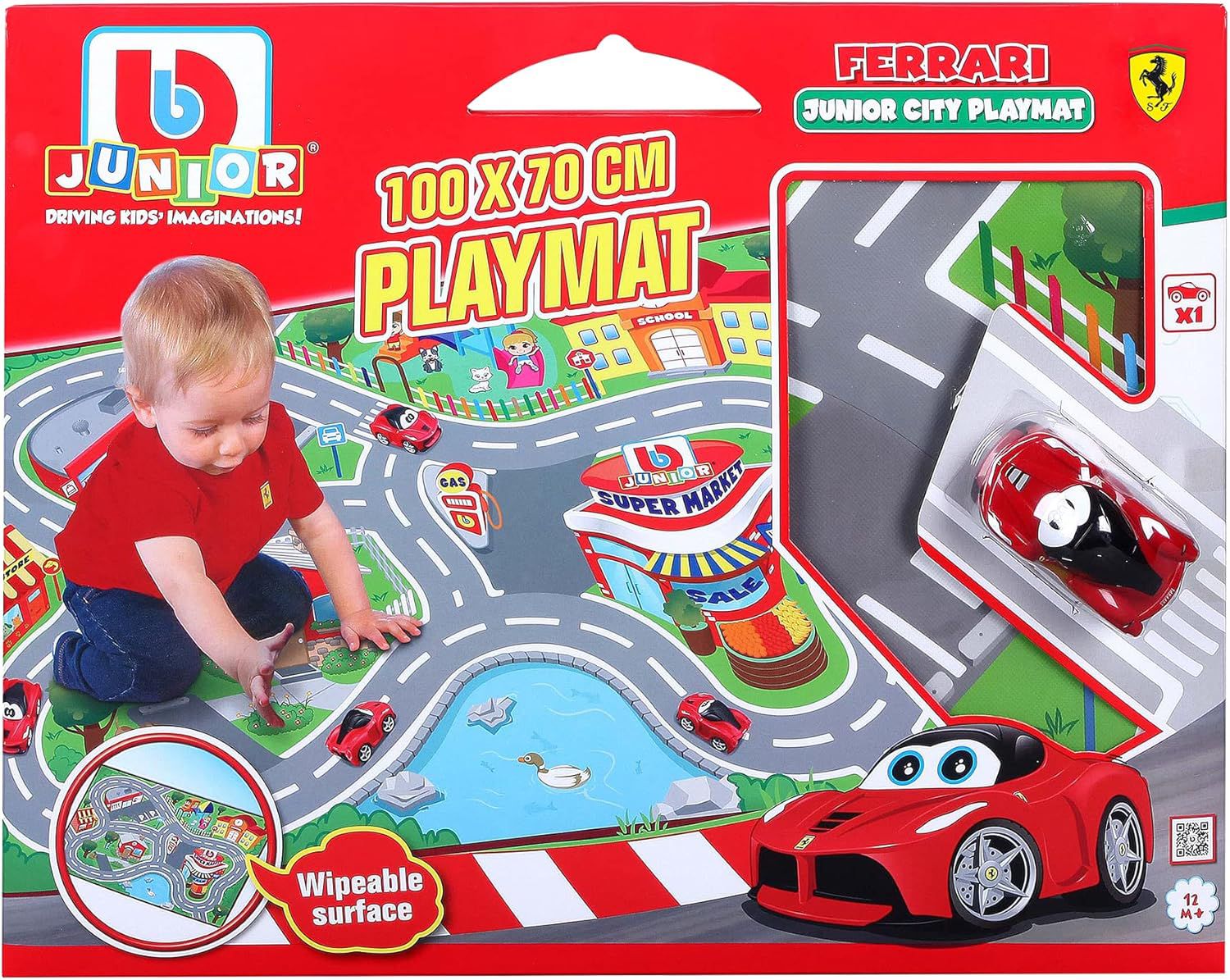 Bburago Junior 85007 Podložka S Automobilovými Cestami
