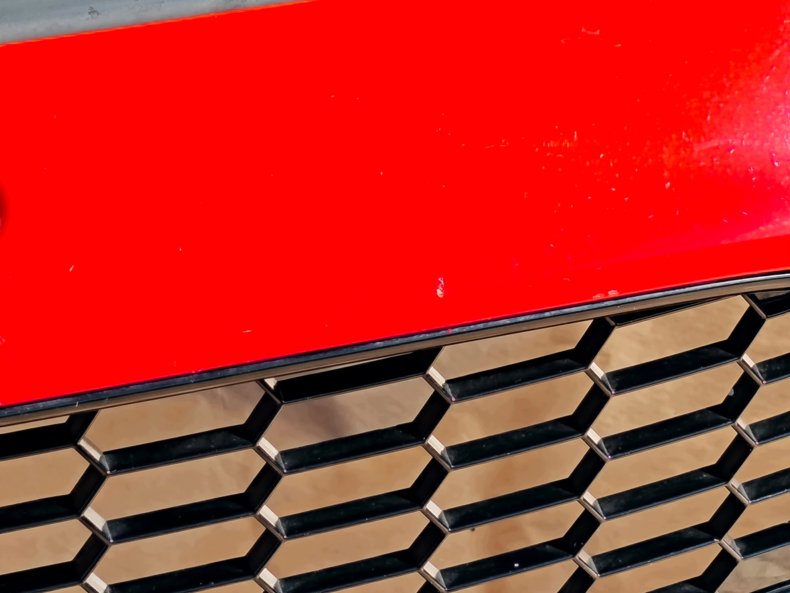 FORD FIESTA MK7 LIFT 2012-2017 ST-LINE bumper front RED RACE original