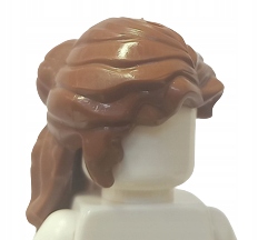 

Lego Fryzura Włosy Długie Kok Brązowe 15499
