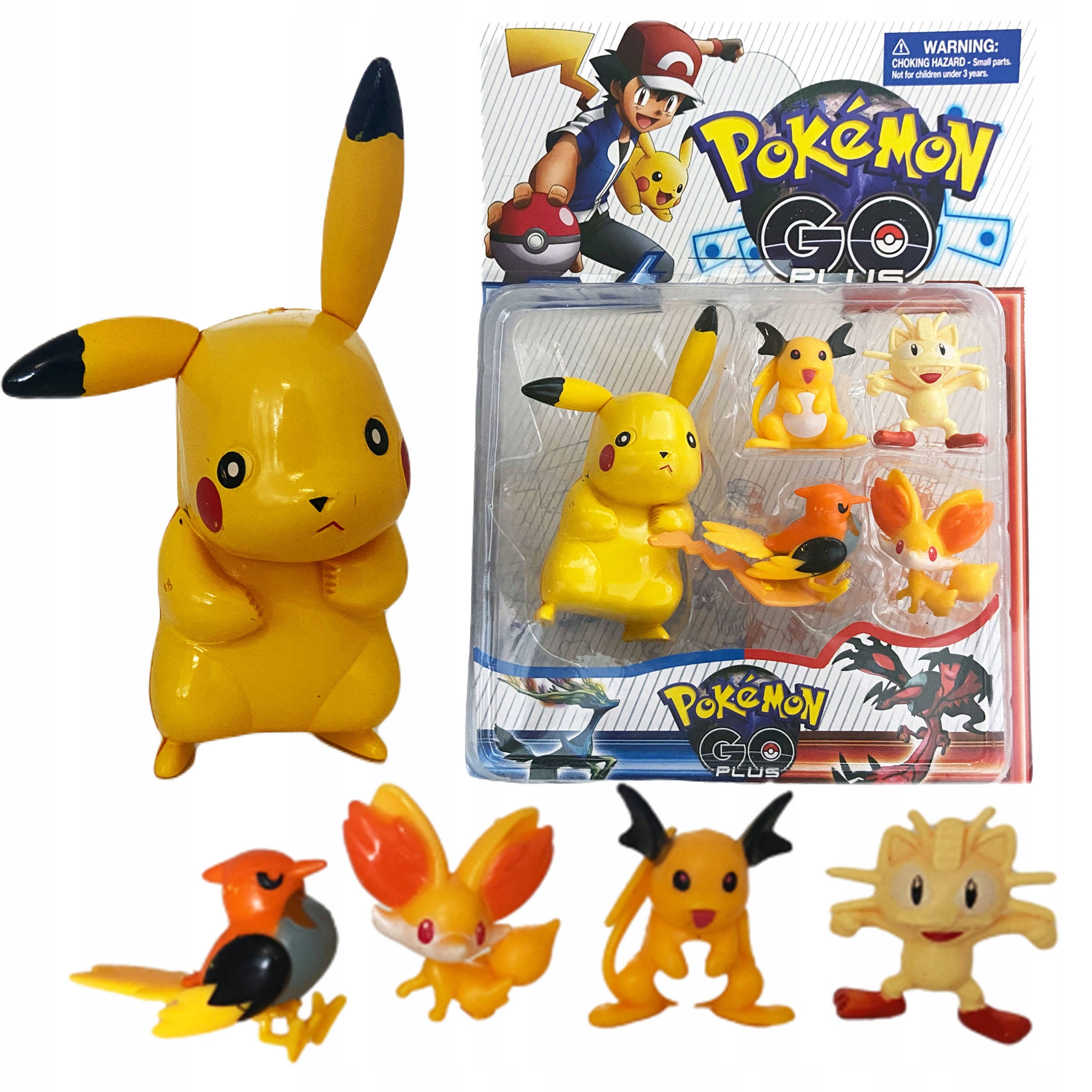 

Figurki Pokemon Go Zestaw Figurek 5w1 Pokemony