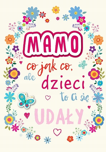 

Dla Mamy Kartka z życzeniami słodka DK586