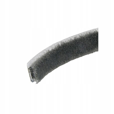 

Szczotka odbojowa do szafy 14x6mm wpuszczana Szara