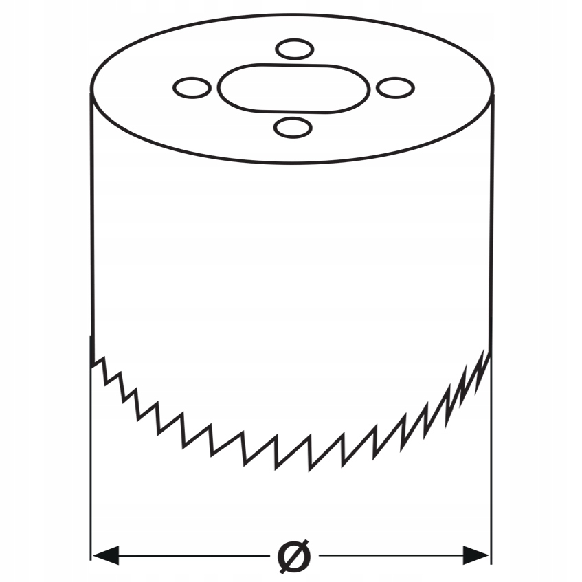 OTWORNICA BI-METALOWA 92 MM Seria REXXER