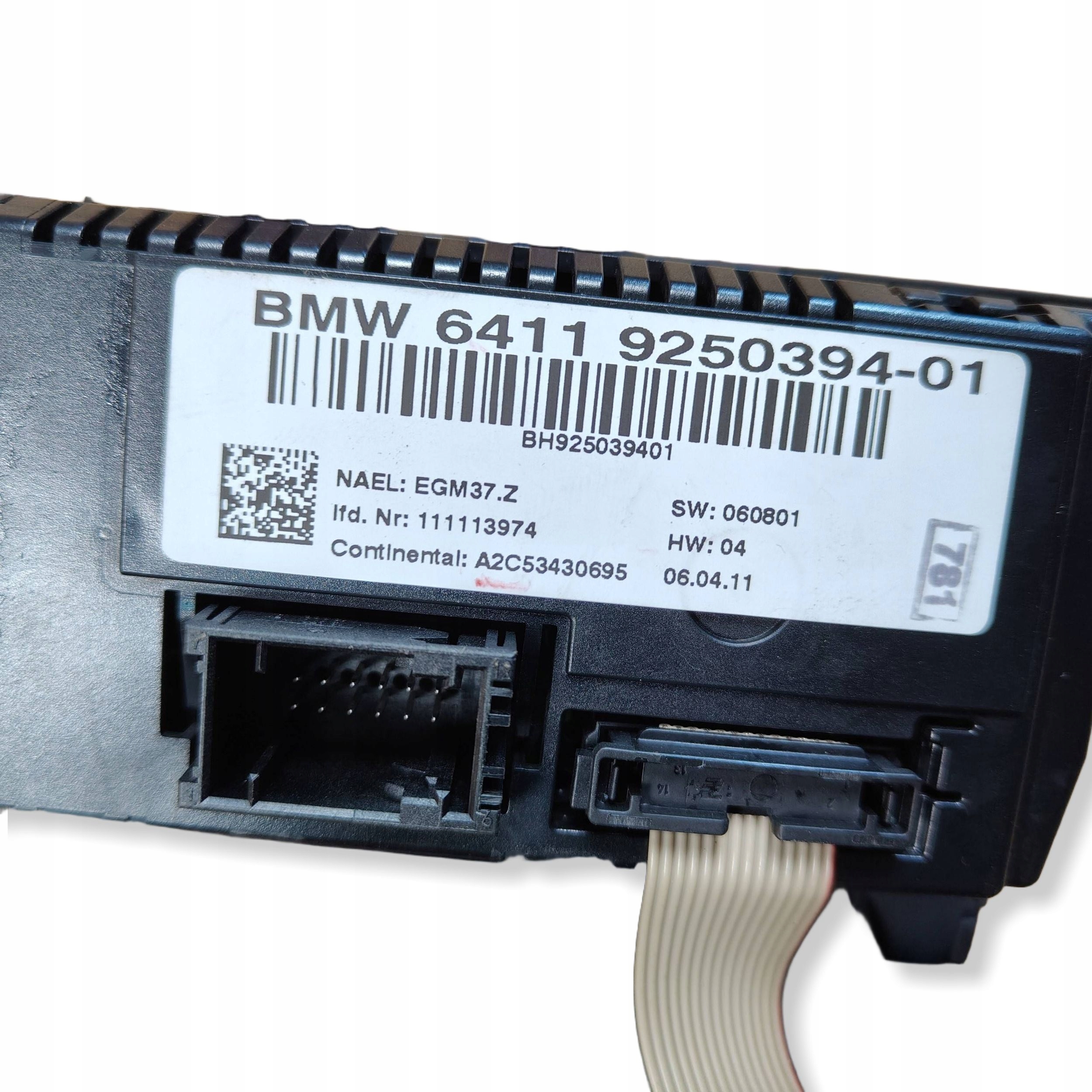 Panel klimaanlage BMW X1 E84 9250394