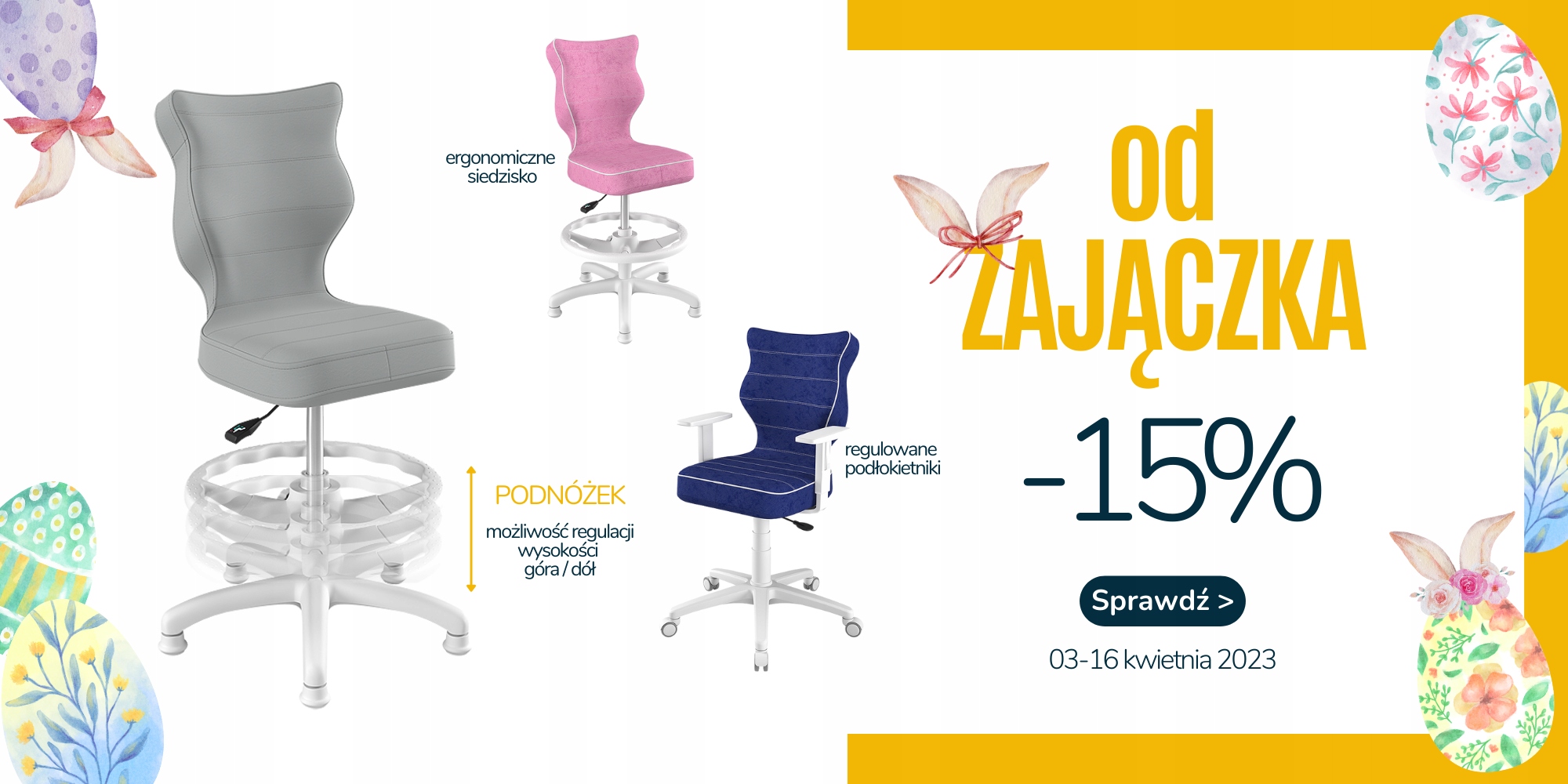 Krzesło fotel obrotowy Duo czarny JS06 rozmiar 6 Kolor korpusu czarny