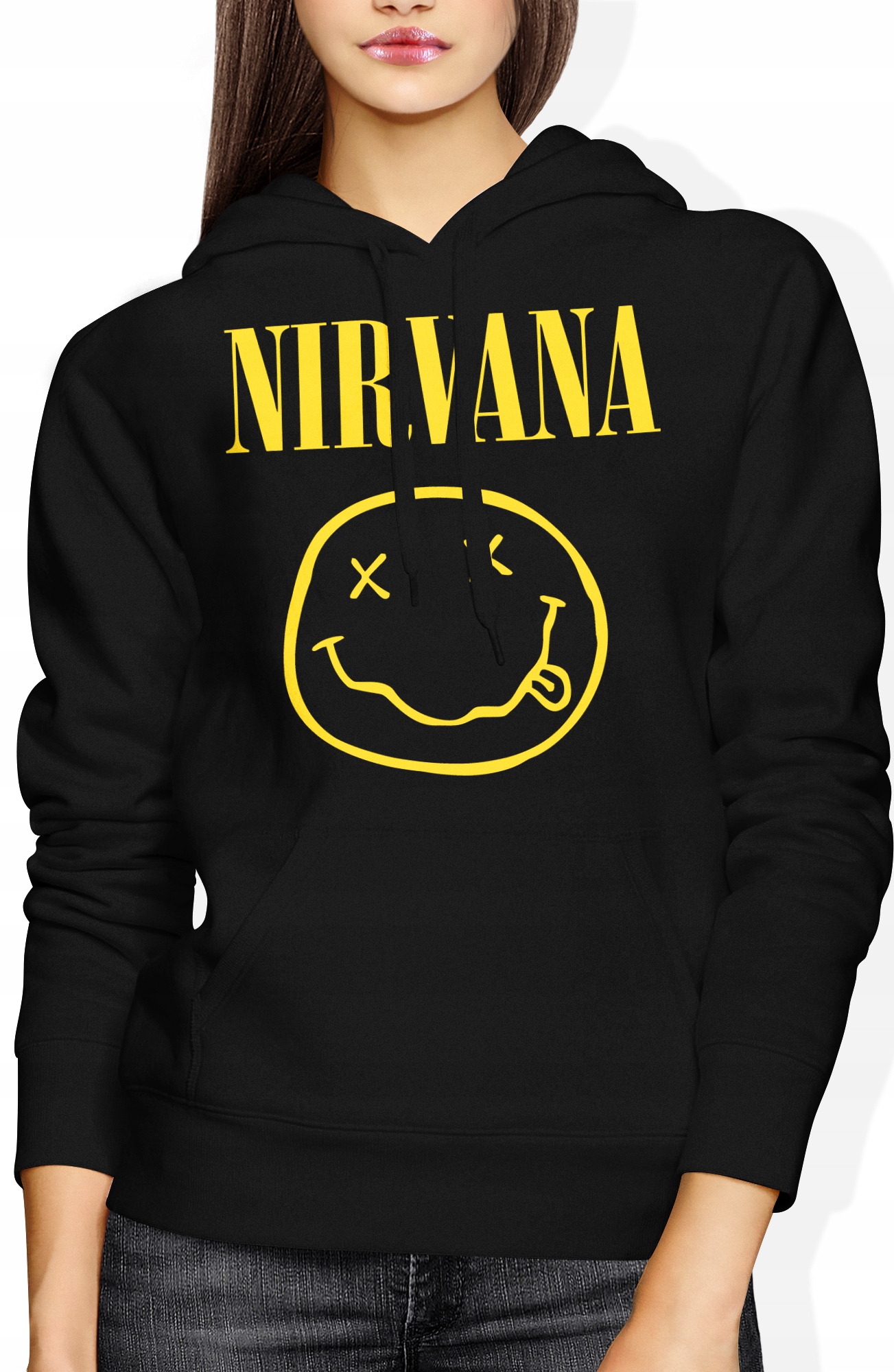 

Damska Bluza Z Kapturem Nirvana Smile Rozmiar XL