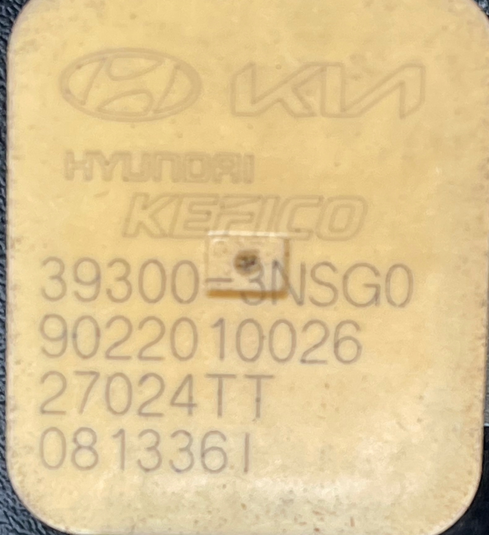 B3 KIA CARNIVAL IV 2020 - intake manifold MAP SENSOR 3.5 29120-B1000