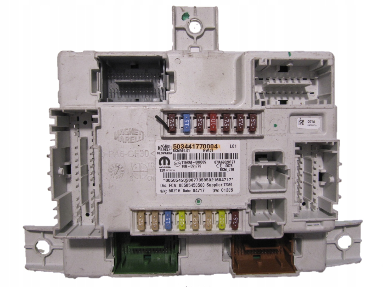 BCM949.01 - МОДУЛЬ ТЕЛА BSI BCM 503441770004 ALFA STELVIO