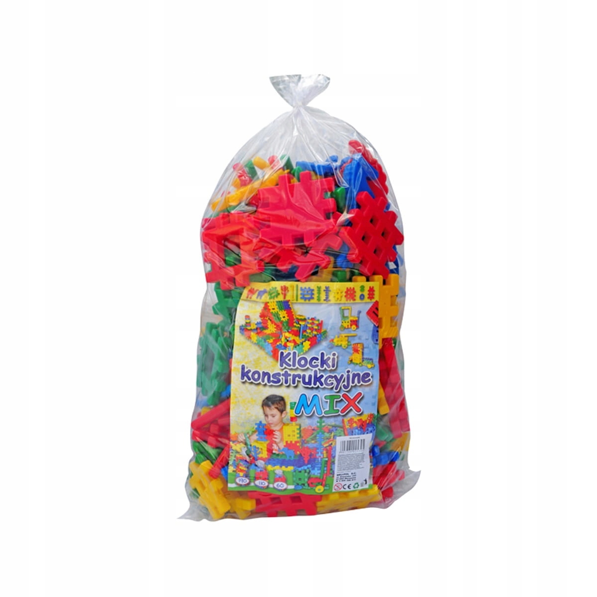 

Klocki Wafle Zestaw Mix 190 elementów