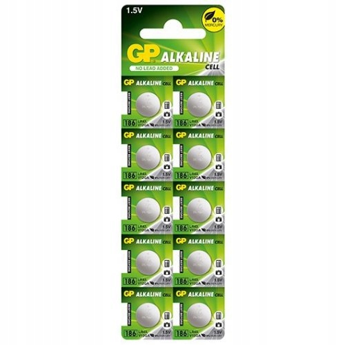 

Baterie zegarkowe mini Gp 186 G12 386 10 sztuk