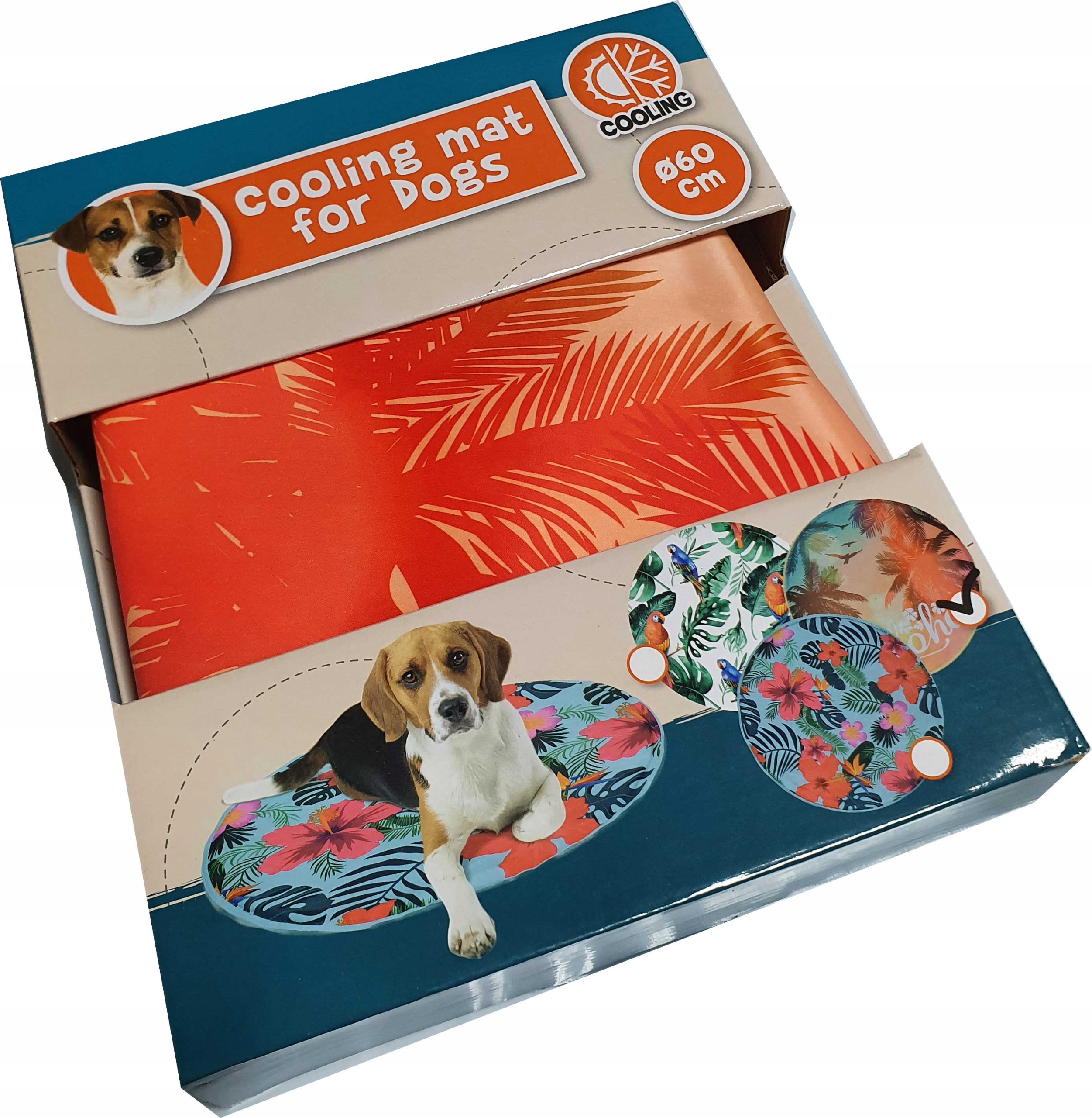 

Mata Chłodząca Żelowa Dla Psa Kota 60cm Palmy