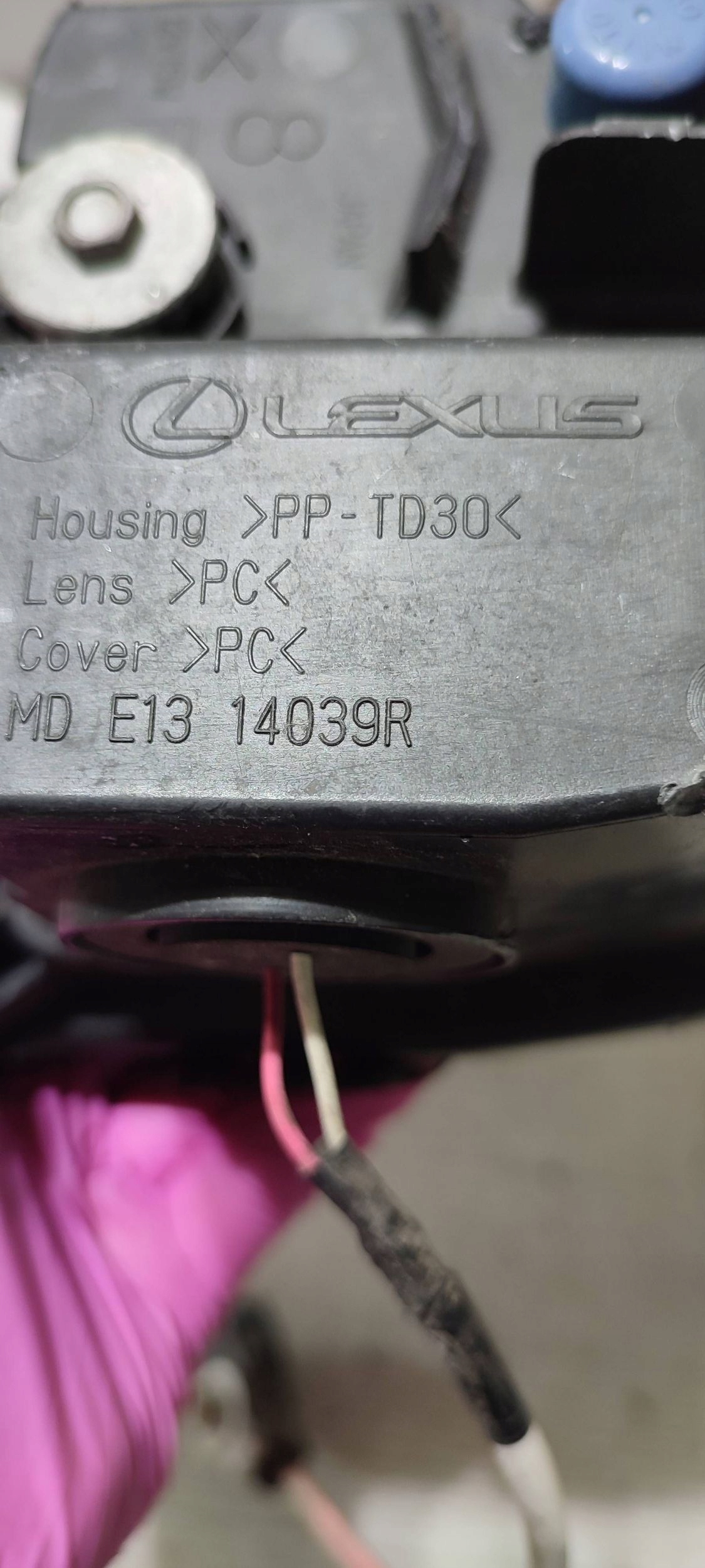 lexus RC 2019 свет Передний