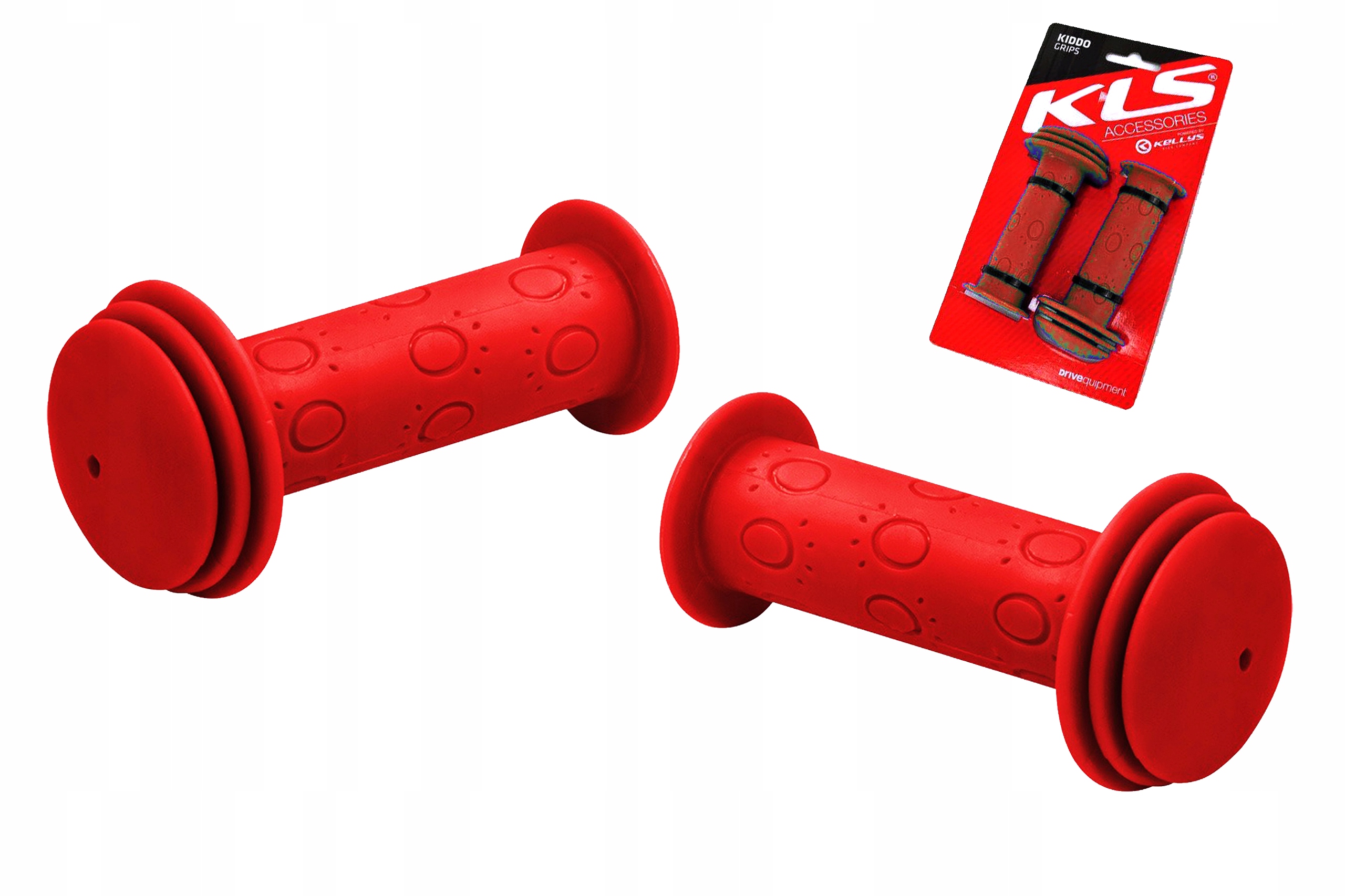 

Chwyty Rączki Do Rowera Dziecięce Kls Kiddo Red