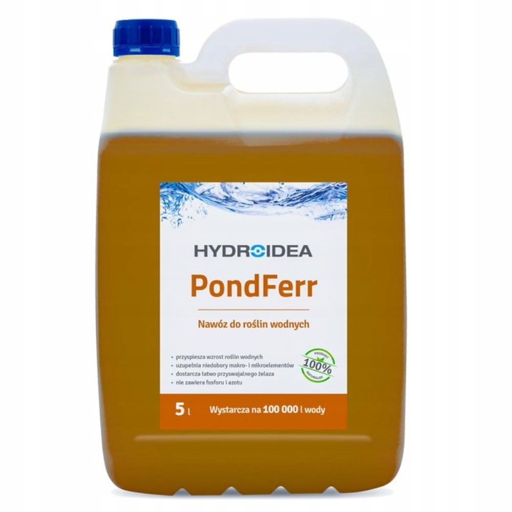 Hydroidea Zestaw oczko EcoGerm Ponds 1kg + AlgoStopper 5L + PondFerr 5L Marka Hydroidea