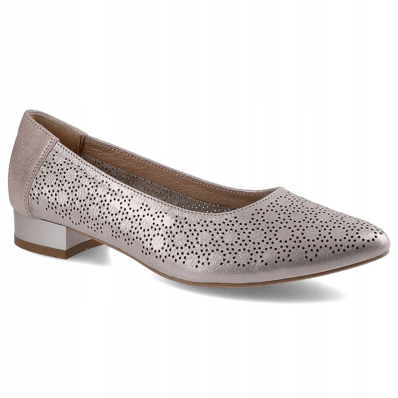 Růžové baleríny Exquisite Dámské stylové boty
