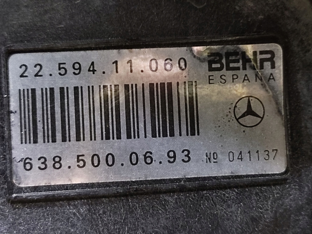MERCEDES VITO 2.3 D ventilátor chladiče 6385000693
