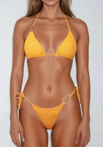 Flavia Valentini Bikini 195 Oranžová S