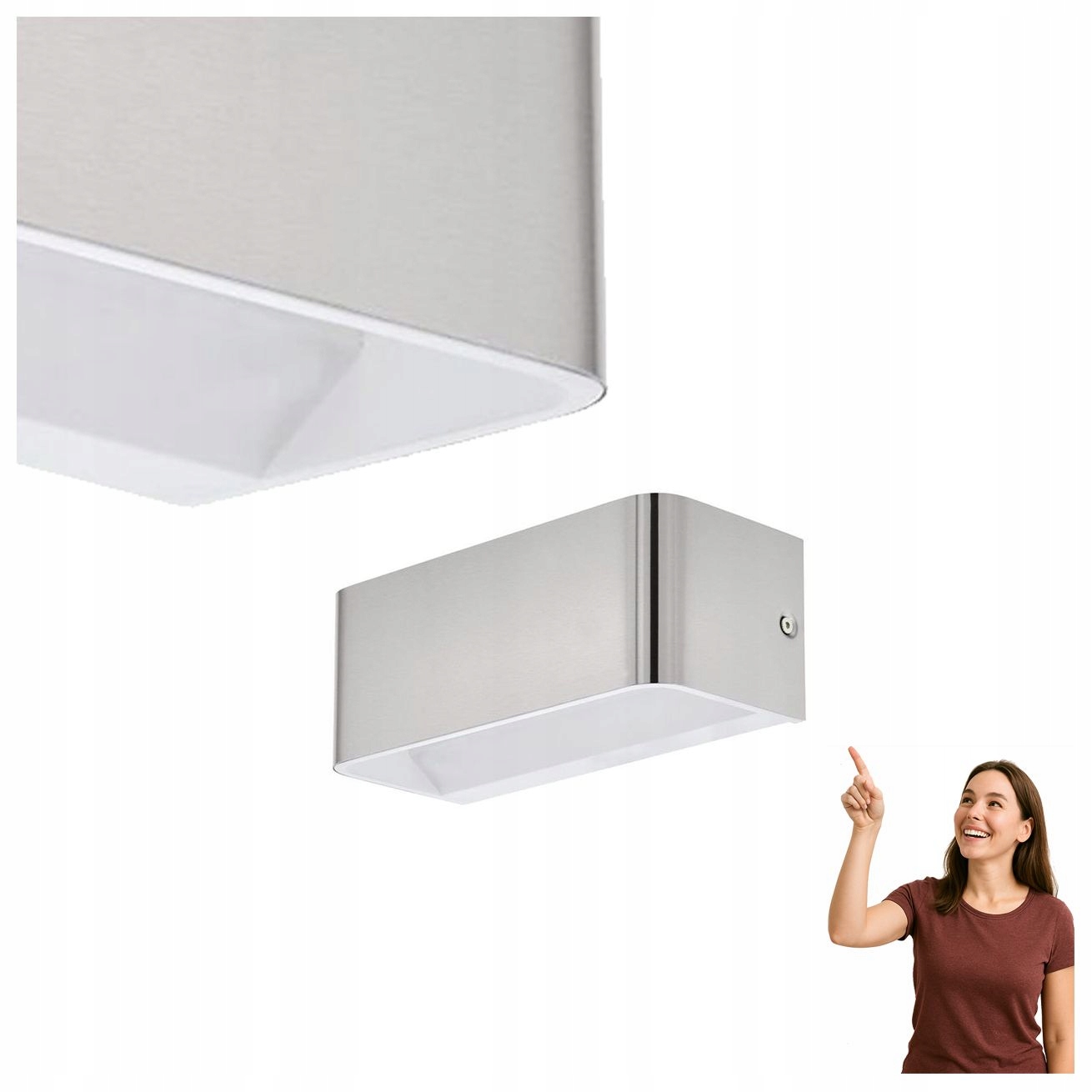 Led nástenná lampa 10W Sania 4 98425 Eglo