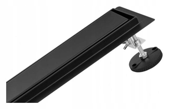 Liniový Odtok 80 CM Otočný Sifón 360 Čierny