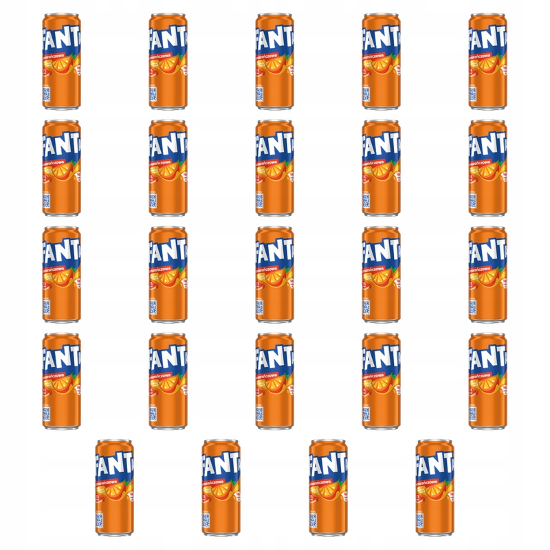 Fanta Orange 330 ml X24