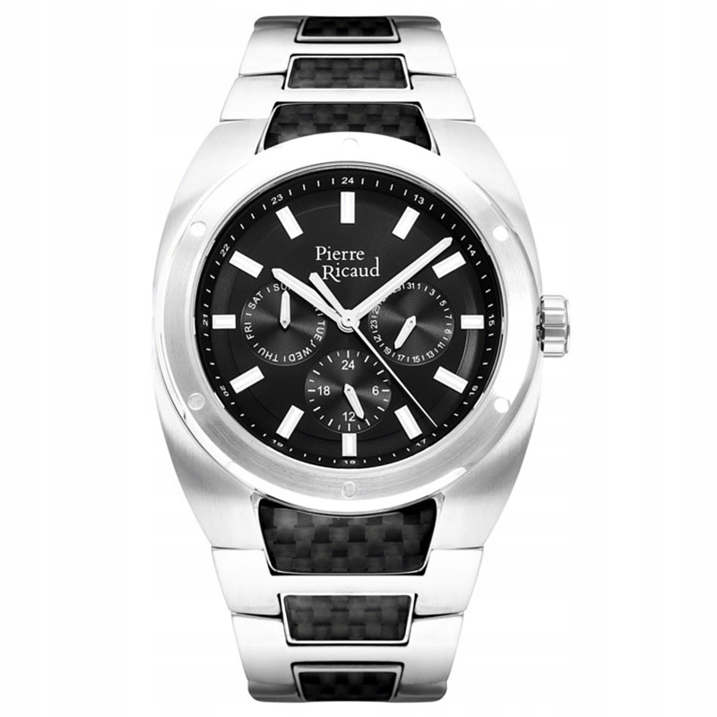 Pánské Hodinky Pierre Ricaud P97027.5114QF stříbrné