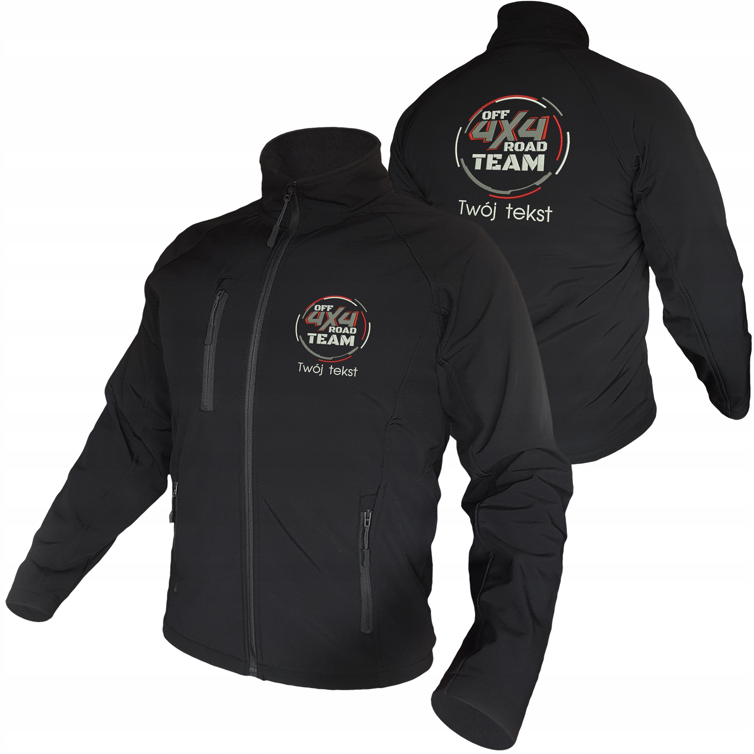 

Kurtka Softshell 4x4 Off Road haft różne wzory Bk