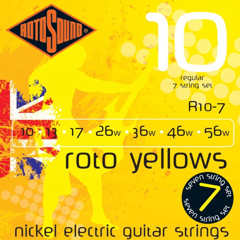 Rotosound R10/7 struny do gitary 7strunowej 10-56