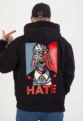 Mikina Brain Dead Familia Hate černá