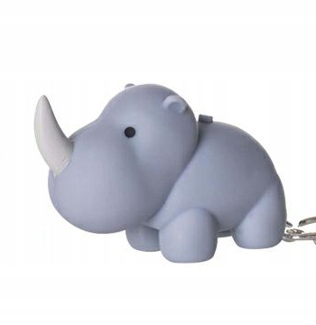 Latarka brelok EMOS breloczek NOSOROŻEC LED exotic