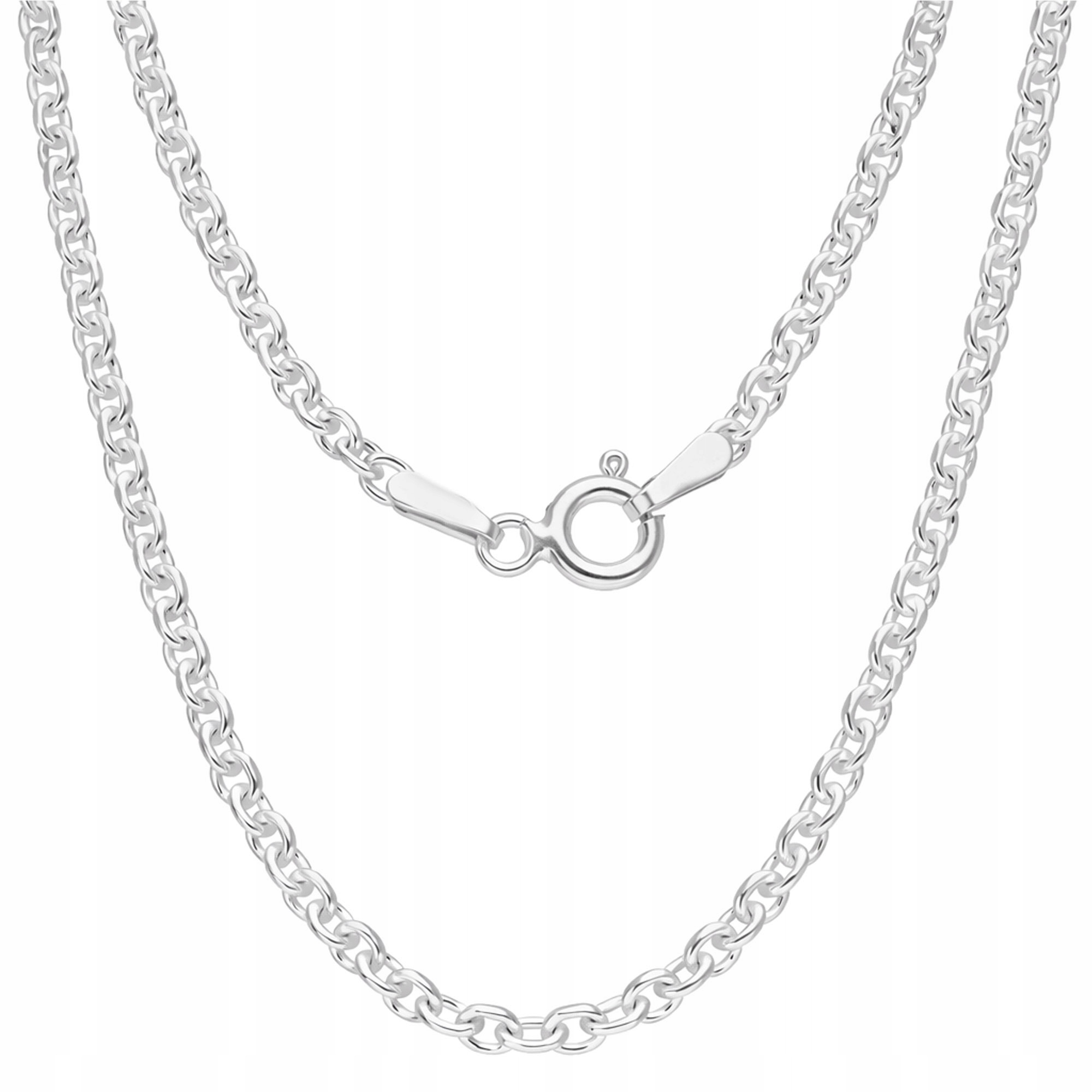 Stříbrný řetízek 925 Ankr klasický dámský pánský 45 cm