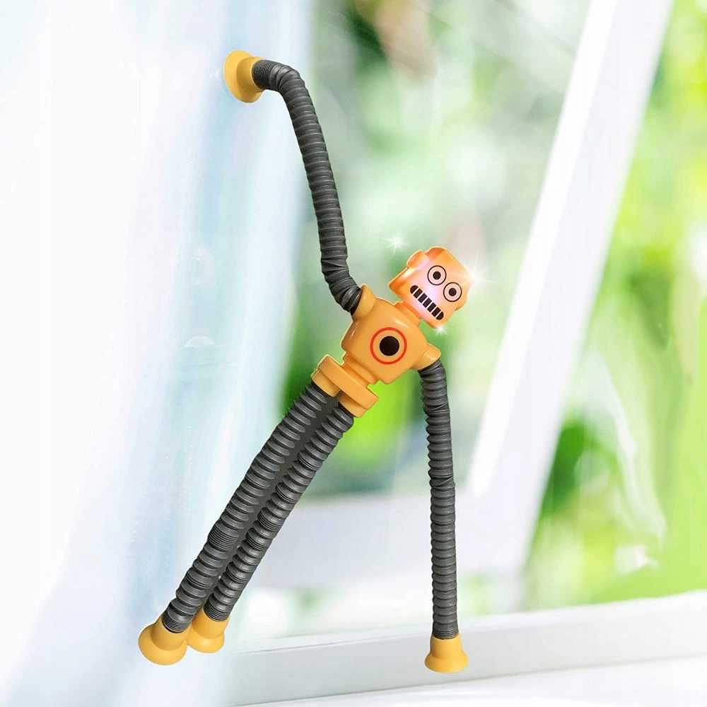 sada ROBOT ROZŤAHOVACIA SENZORICKÁ ANTISTRESOVÁ PRÍSAVKA POP LED Kód výrobcu MEGADIDI TUBA ROBOT 1171