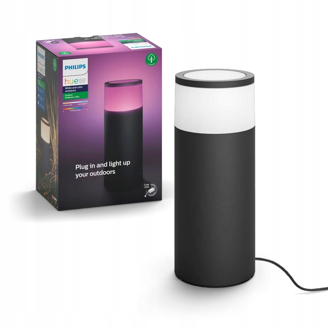 Philips Hue vonkajšie stĺpikové svietidlo Calla