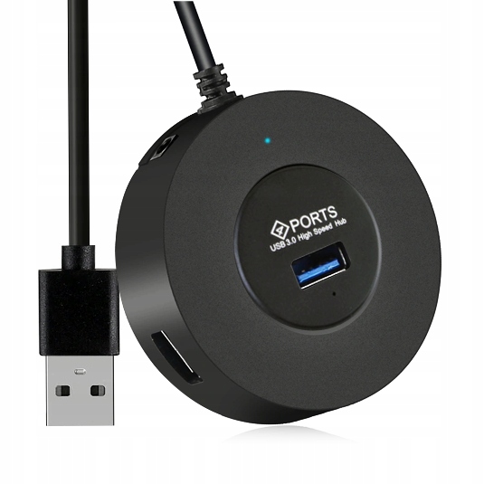 

Szybki Hub 4-PORTY Usb 3.0 Rozdzielacz 5Gb/s
