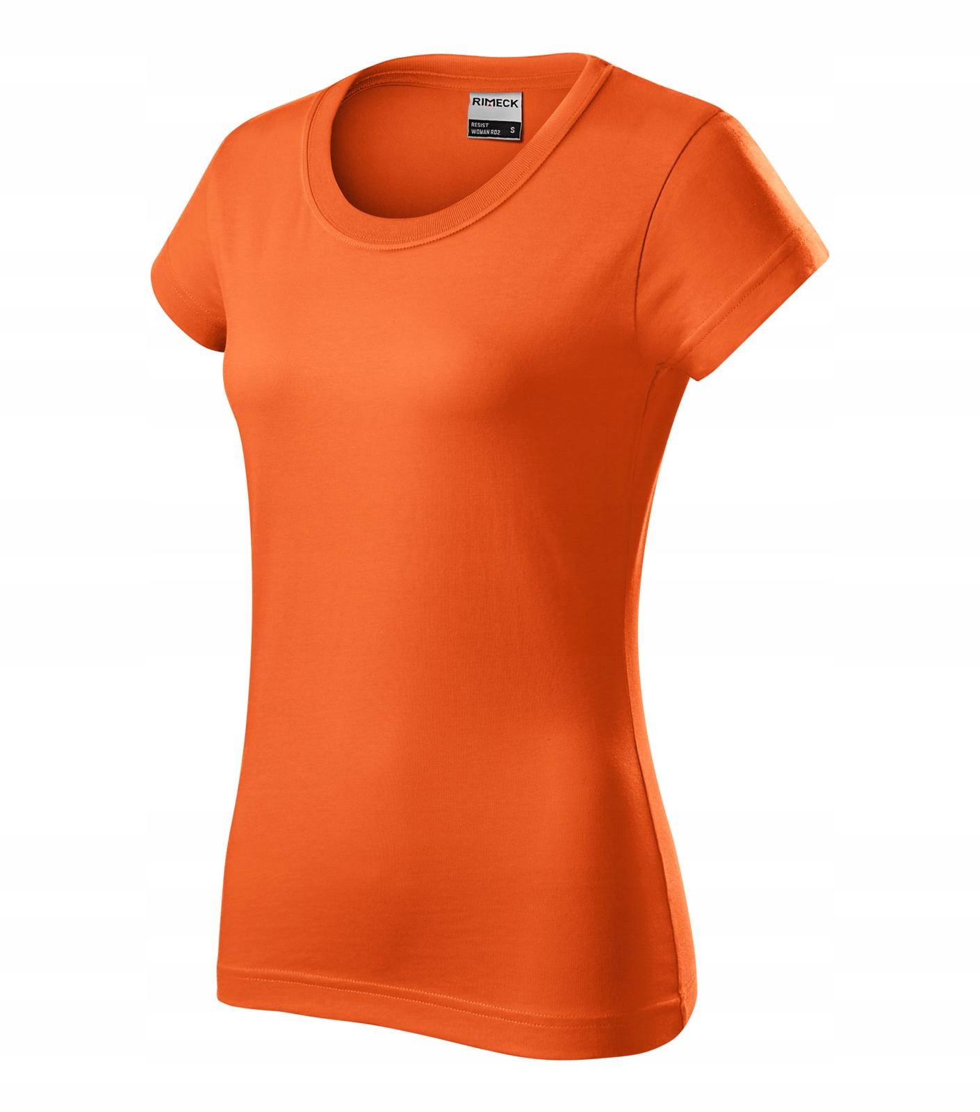 

T-shirt koszulka Damska Rimeck R02 pomarańcz XL