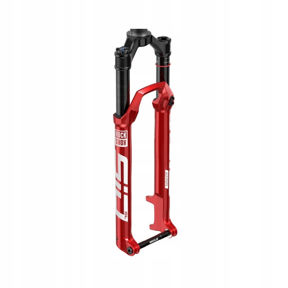 RockShox Sid Sl Ultimate Race Day 29 3P 100mm, červená, kónický sloupek, Remote 44mm Offset