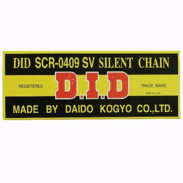 Reťaz Rozvodová Moto. DID SCR0409SV (zakovaná)