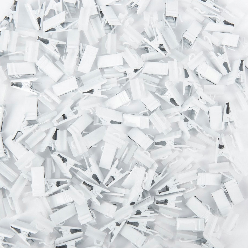 ŻABKA METALOWA BIAŁA ŚLIZG X DO PROFILI ALU 100SZT Marka Adgo