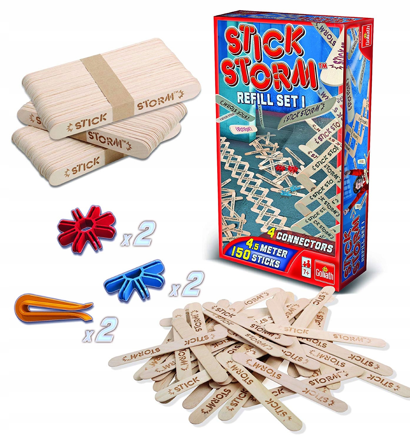 STICK STORM REFILL SET 80518 GOLIATH PATYCZKI