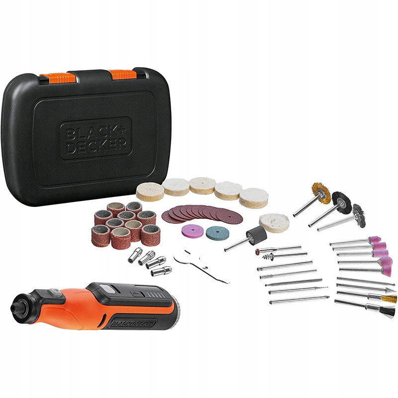 Black & Decker Rotační nástroj Black+decker BCRT8IK-XJ – akumulátorový