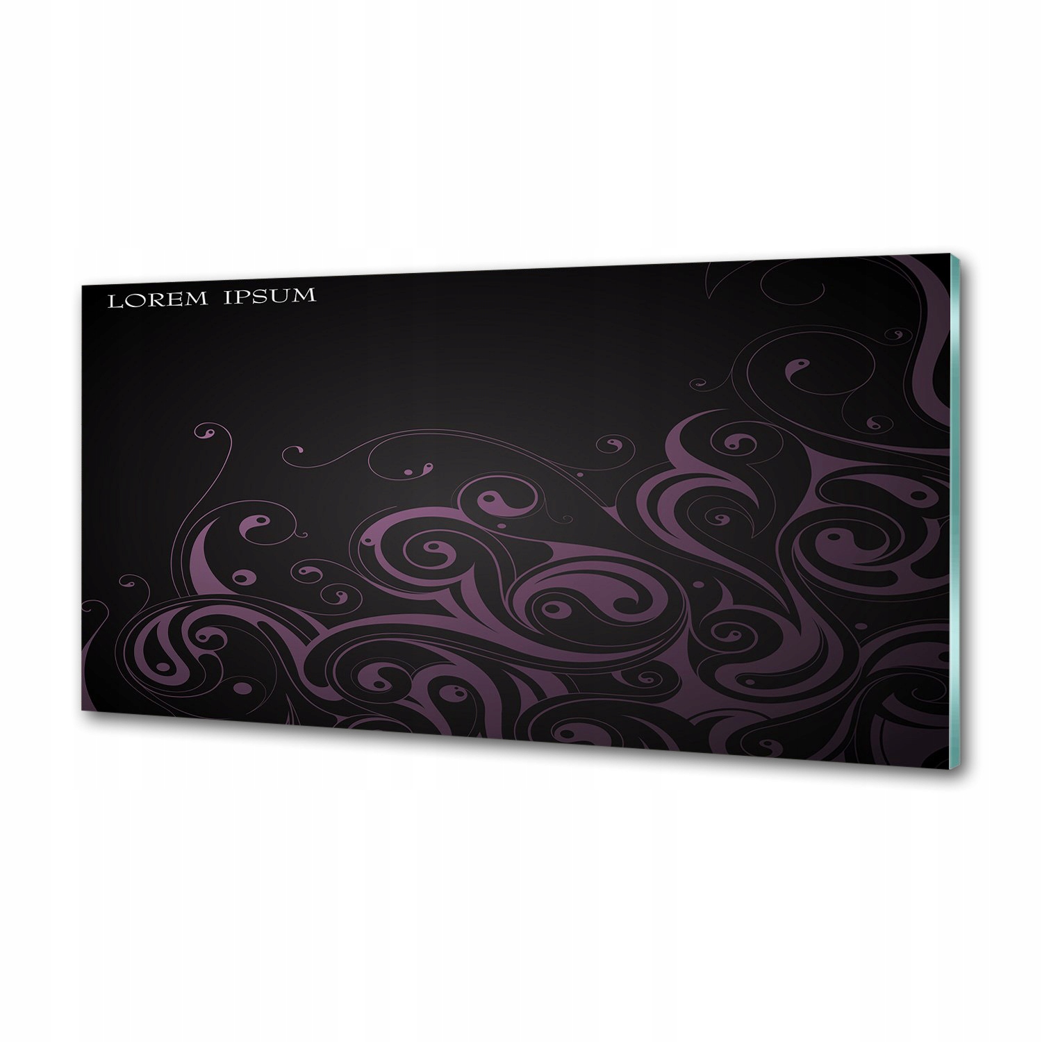 Panel medzi nábytkom v kuchyni Ornamenty 100x50 Lepidlo