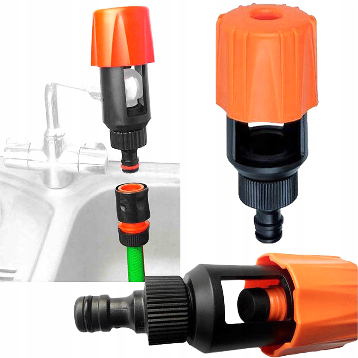 

Adapter Na Kran Do Węża Podlewanie Nawadnianie