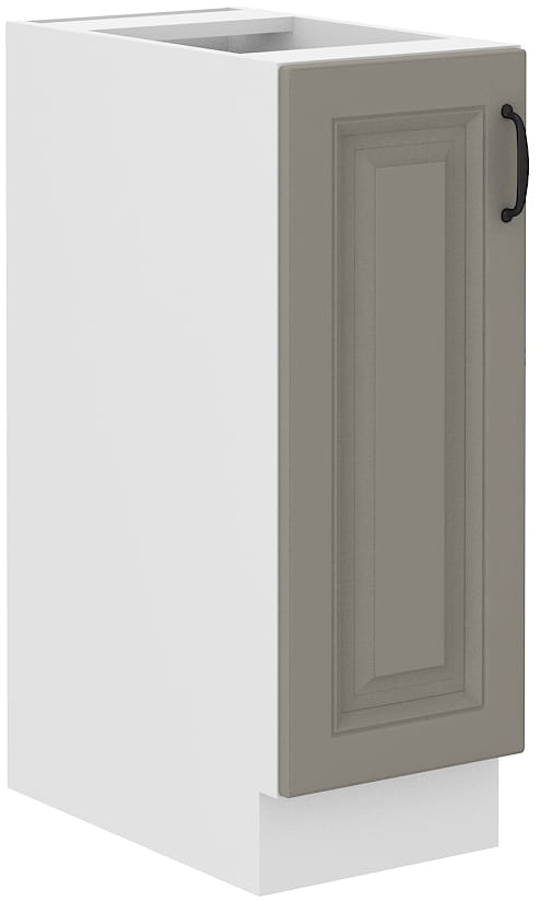 Kuchyňská Skříňka Cargo 30 CM Šedá Bílá Stilo
