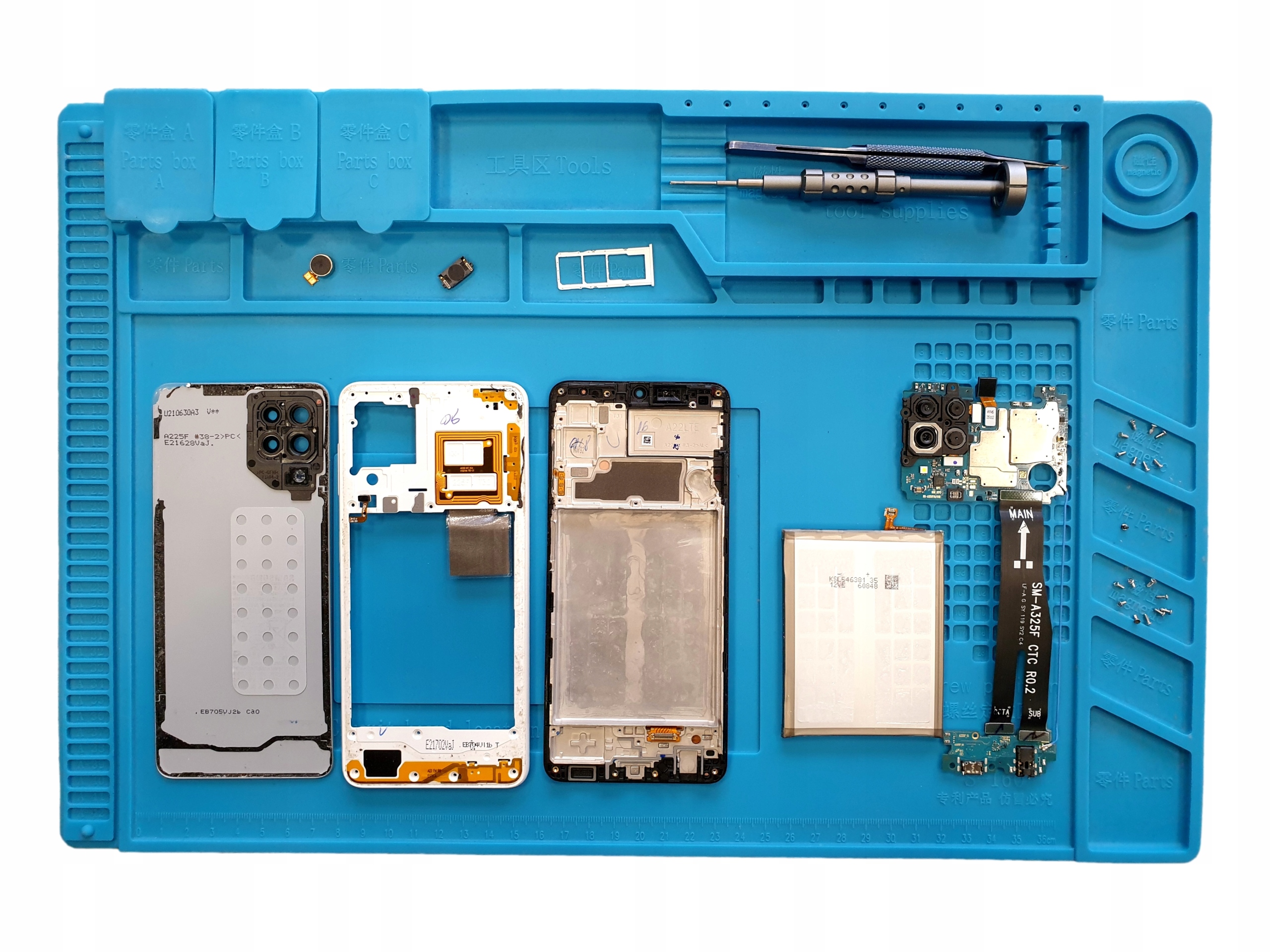 Samsung Galaxy M53 5G M536B ORYGINALNA TAŚMA PRZYCISKÓW BOCZNYCH GŁOŚNOŚCI Producent Samsung