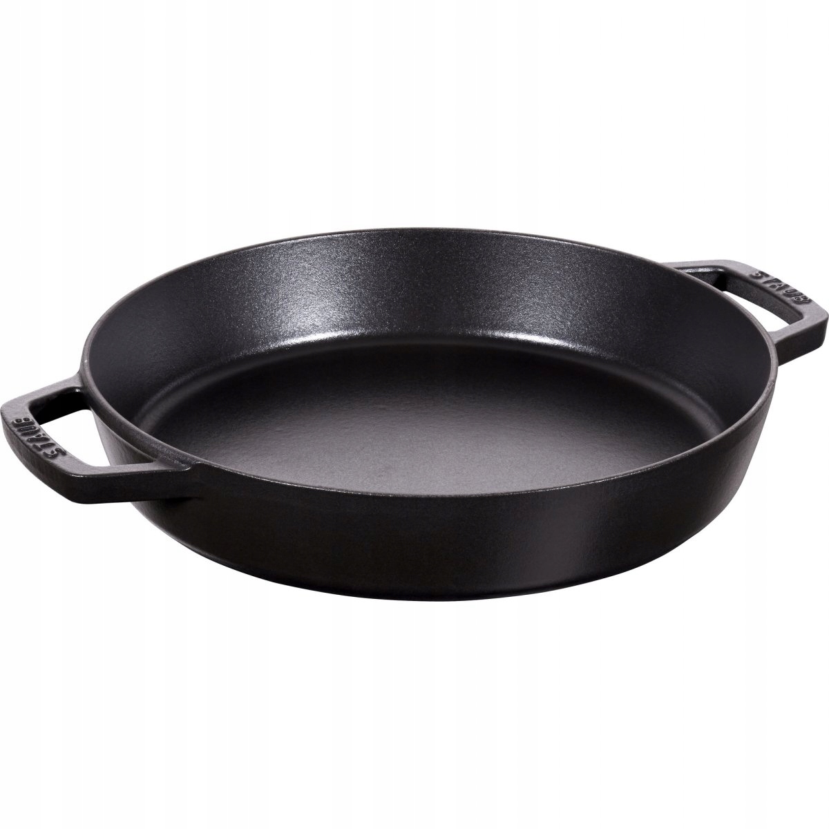 Panvica s dvoma držadlami 34 cm, čierna Staub