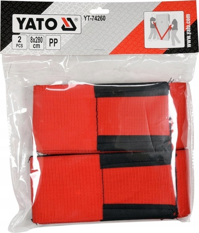 PASY DO PRZENOSZENIA MEBLI 8X280 CM Yato Rodzaj inny