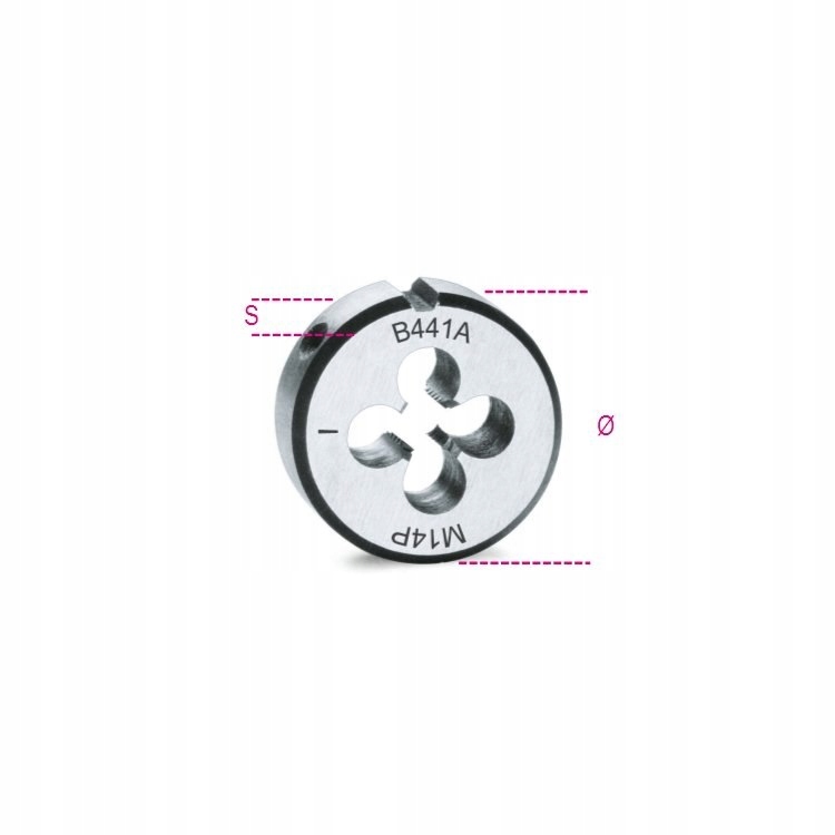 BETA NARZYNKA OKRĄGŁA M10 x 0,75 38,1 x 14 mm 441A