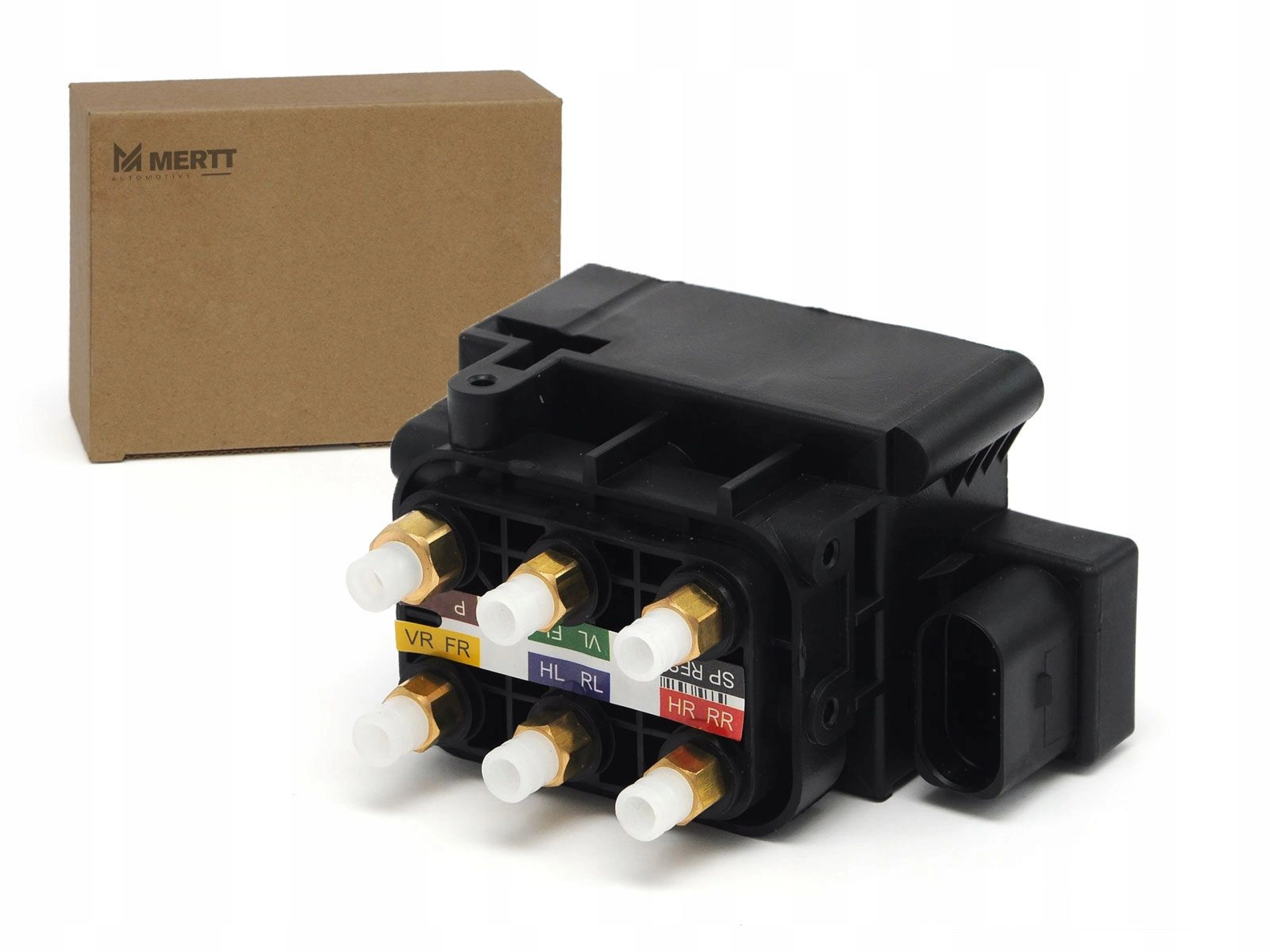 Rozdělovačový ventil blok Zavěšení Pneumatiky Mercedes c218 x 164 x 166 w222