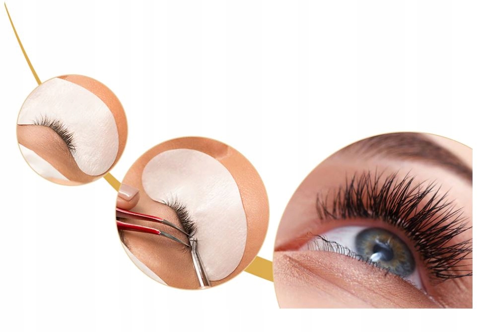 Płatki kosmetyczne pod oczy 100szt. Stan opakowania oryginalne