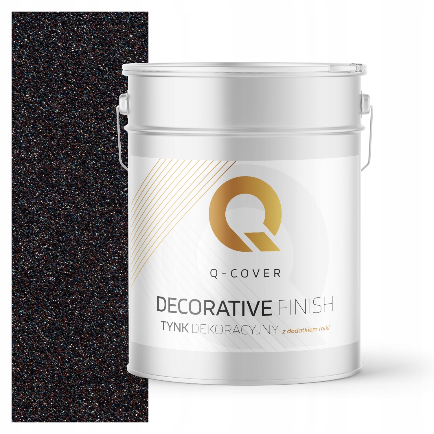 Dekoračná Omietka Tmavohnedá Bez Miki D824 15kg Premium