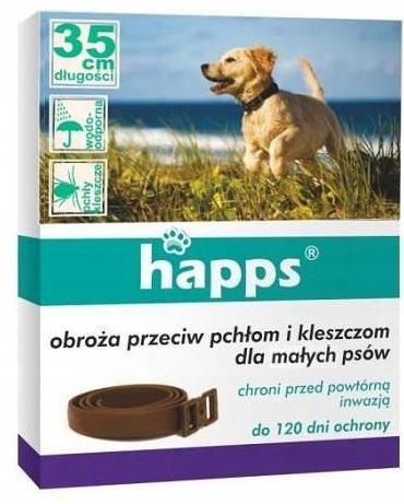 

Happs obroża przeciw pchłom i kleszczom dla psów